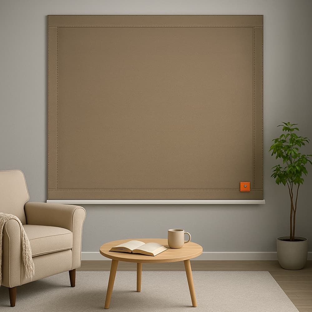 Sólnætur Acoustics — treated studio wall